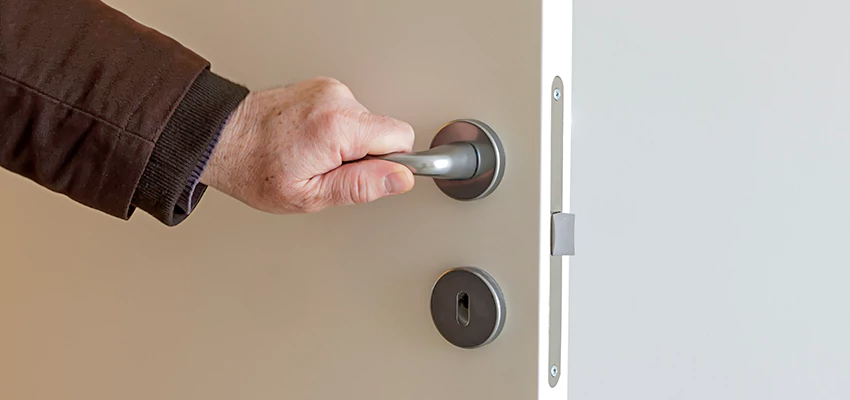Restroom Locks Privacy Bolt Installation in Piedmont, California